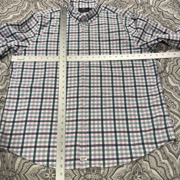 Vineyard Vines Mens Multicolor Slim Fit‎ Murray Button Down Long Sleeve Shirt XL - Picture 6 of 7